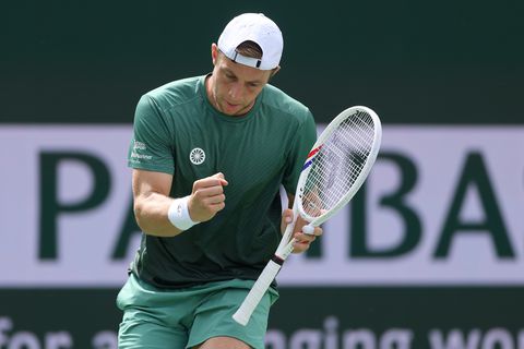 Toptennisser Tallon Griekspoor haalt zijn gram bij 'onsportief' Frans publiek: 'Dit gebeurt alleen hier'