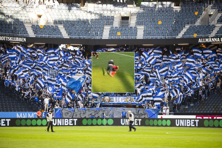 Veldbestormer wil voetballer slaan en zet zichzelf voor gek: 'Tragische dag'