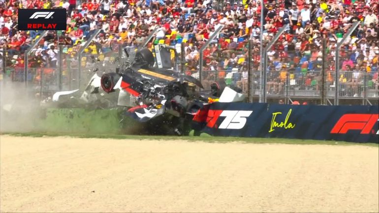 Halo redt leven van teamgenoot Max Verstappen: 'Dit is zó hard gegaan'