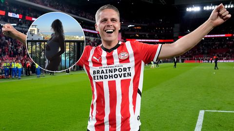 PSV-speler Joey Veerman deelt prachtig nieuws met vriendin Chantalle Schilder