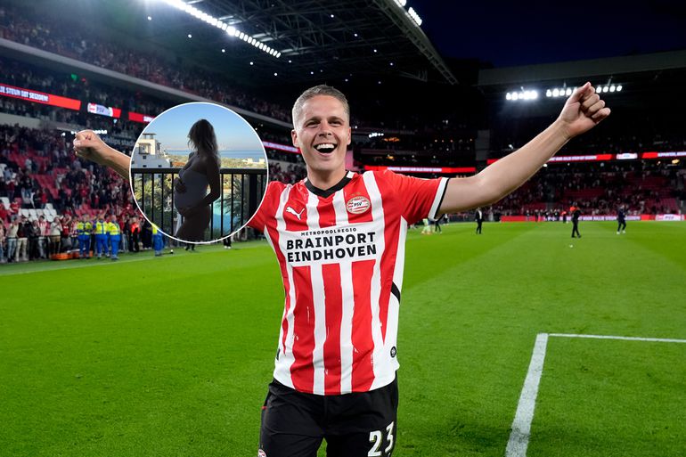 Prachtig babynieuws voor PSV-speler Joey Veerman, één dag voor ontknoping Eredivisie