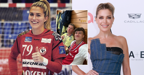 Rafael van der Vaart, vriendin Estavana Polman én ex Sylvie Meis uit hun dak na bijzonder moment