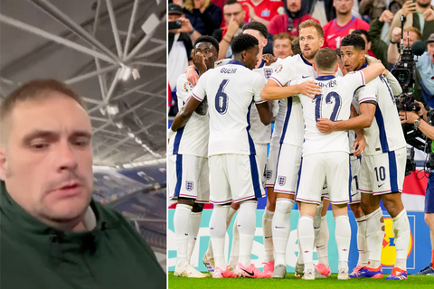 Dronken Engelse fan wordt wakker in leeg stadion na duel met Servië