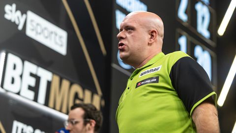 'Knop is om' bij topdarter Michael van Gerwen: 'Dat is wel waar je naartoe wilt werken'