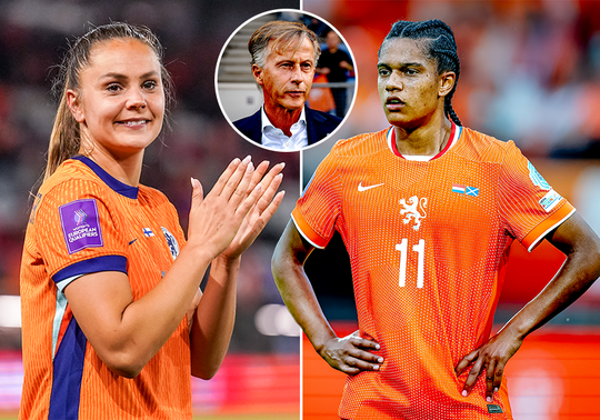 Oranje Leeuwin en bondscoach Andries Jonker spreken elkaar tegen: 'Natuurlijk ben ik meer aanvaller'
