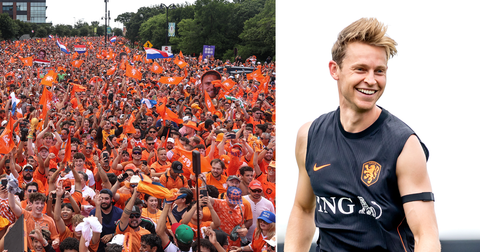Oranje en Nederlandse fans gewaarschuwd voor bloedhitte: 'Verstandig om in de gaten te houden'