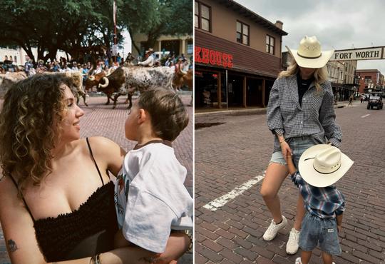 Zwangere partners Oranje-sterren duiken Amerikaanse cultuur in met bezoek aan iconische locatie