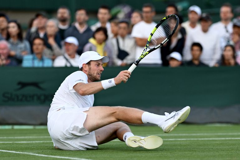 Toptennisser Botic van de Zandschulp loopt smak geld mis na teleurstelling in Zweden