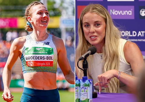 Nieuwe rivale Femke Broeders-Bol lacht om fysiek van Nederlandse topatlete: 'Ik ben blij voor haar'