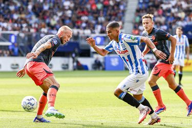 Feyenoord-huurling Ilias Sebaoui geniet iedere dag van Robin van Persie op trainingsveld sc Heerenveen: 'Dat is ongelooflijk om te zien'