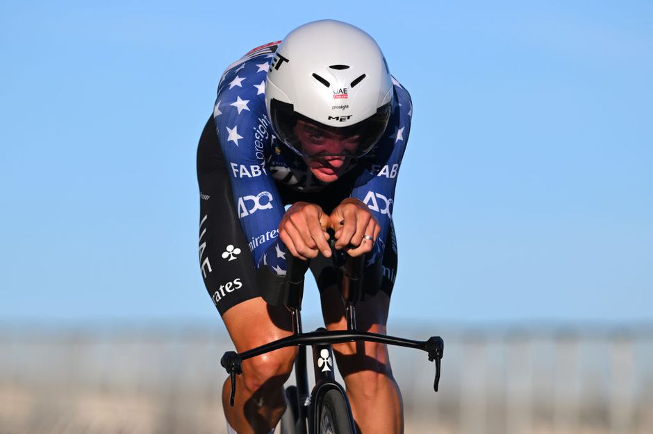 'Captain America' Brandon McNulty verslaat Wout van Aert en stunt in eerste etappe Vuelta