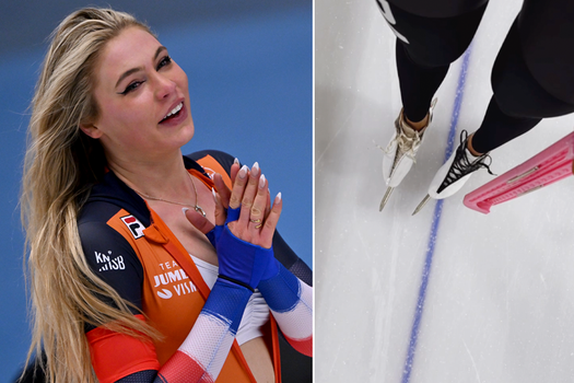 Jutta Leerdam kiest bij nieuw pak voor 'aparte veters' in haar schaatsschoenen