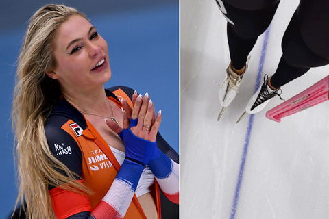 Jutta Leerdam kiest bij nieuw pak voor 'aparte veters' in haar schaatsschoenen
