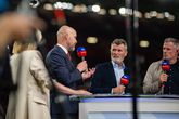 Erik ten Hag bij Sky Sports. Getty Images