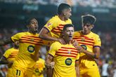 FC Barcelona won hun openingswedstrijd tegen Valencia © Getty Images