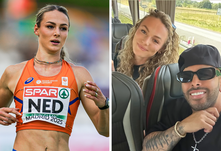 Topatlete Lieke Klaver maakt busreis met 'wereldberoemde' artiest na teleurstellende race