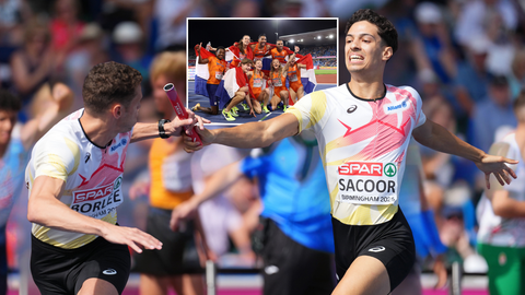 Nederlandse medaille zorgt voor drama bij Belgen op EK atletiek: 'De pijn is vier keer zo groot'