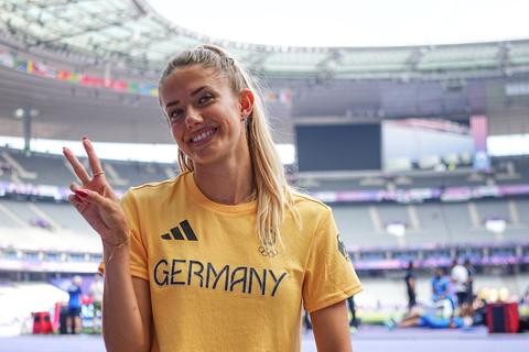 'Mooiste atlete ter wereld' komt tijdens EK met bijzonder nieuws: 'Van zulke dingen moet ik altijd huilen'