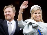 Koning Willem-Alexander en koningin Máxima op prinsjesdag. Getty Images