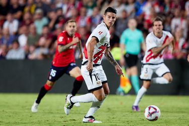 Mooi doelpuntenfestijn en debuut James Rodríguez bij Rayo Vallecano