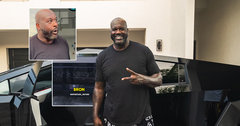 Shaquille O'Neal ontvangt dankzij LeBron James unieke monstertruck waar zelfs Elon Musk jaloers op is