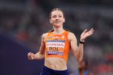 Femke Bol is in topvorm en plaatste zich voor de finale van de 400 meter horden © Getty Images