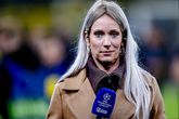Hélène Hendriks moest Ajax-Inter verslaan voor Ziggo Sport, maar was te laat. ©Getty Images