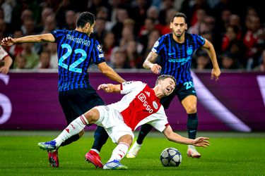 Ajax-speler boos dat team in val van Inter trapte: 'Frustrerend, dit hebben we uitvoerig besproken'