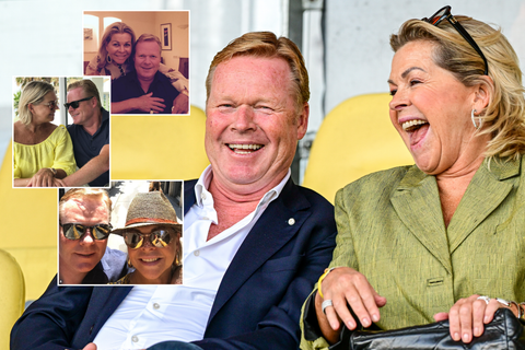 Zo leerde Ronald Koeman zijn vrouw Bartina kennen: na een pijnlijk blauwtje sloeg de liefde toe