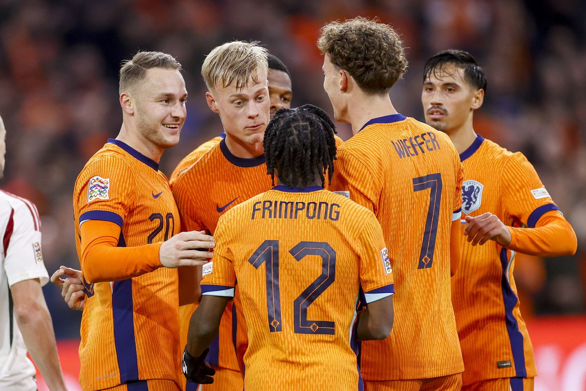 Deze tegenstanders kan Nederland treffen in de kwartfinale van de Nations League