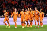 Nederlands elftal scoort erop los tegen Litouwen ©Getty Images