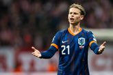 Frenkie de Jong tijdens Polen-Nederland. ©Getty Images