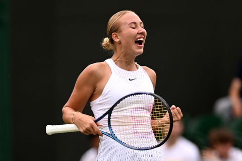 Tennissende vriendin van Tallon Griekspoor voert 'belofte' uit: 'Deze is het mooist voor in de avond'