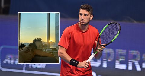 Zorgen om in elkaar gezakte tennisser nemen toe: 'Ik hoop dat je weer de oude bent als je wakker wordt'