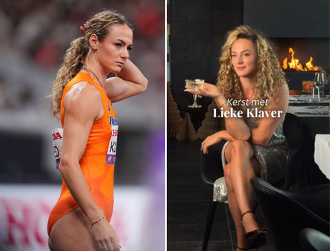 Topatlete Lieke Klaver schittert op cover en onthult kerstplannen in drukke periode