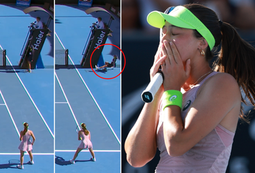 Grote schrik op Australian Open na incident met ballenmeisje, wedstrijd stilgelegd