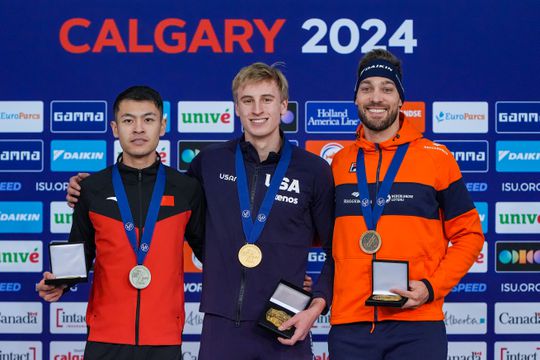 Alle uitslagen WK afstanden 2024 in Calgary | Nederland bovenaan de medaillespiegel