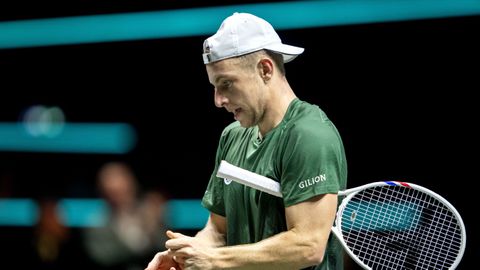 Gefrustreerde Tallon Griekspoor blijft ijzig kalm in tiebreakpartij, maar loopt clash met Novak Djokovic mis