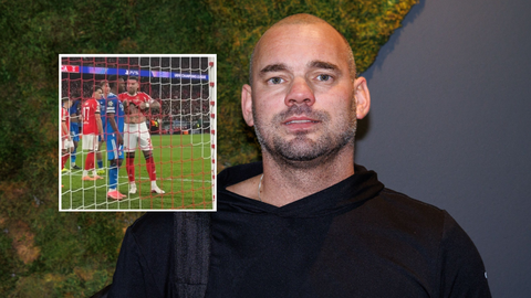 Wesley Sneijder walgt van krankzinnige actie Benfica-speler: 'Je mag blij zijn dat Messi het voor jou gedaan heeft'