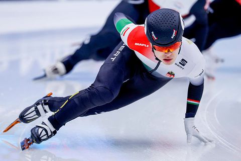 Directe diskwalificatie na zeldzaam begin van 500 meter shorttrack op Olympische Spelen