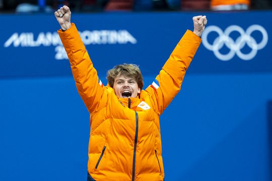 Dolgelukkige shorttracker Melle van 't Wout krijgt met zilver op verjaardag ook nog grote geldbonus