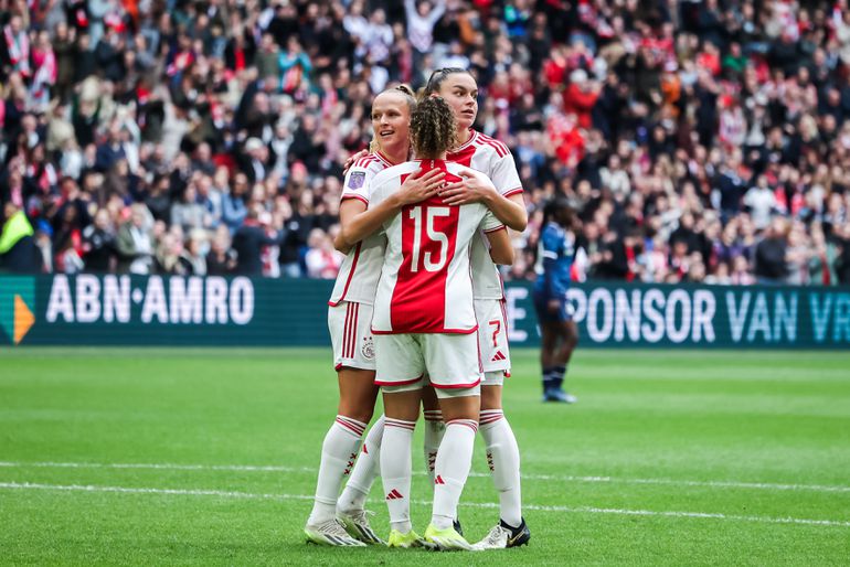Ajax Vrouwen - Chelsea trekt recordaantal bezoekers in Nederland