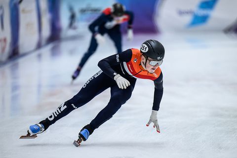 Jonge schaatser gaat inspiratiebron Jenning de Boo achterna: 'Ik voelde me direct welkom en kreeg al tips'