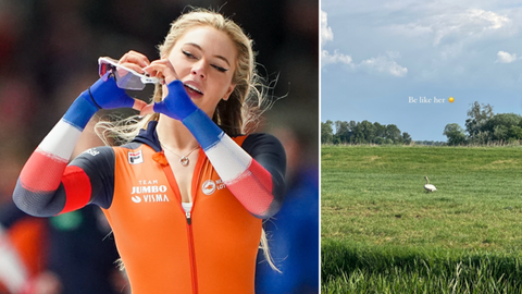 Jutta Leerdam krijgt 'teken' van het universum: 'In een wereld vol schapen, wees als haar'
