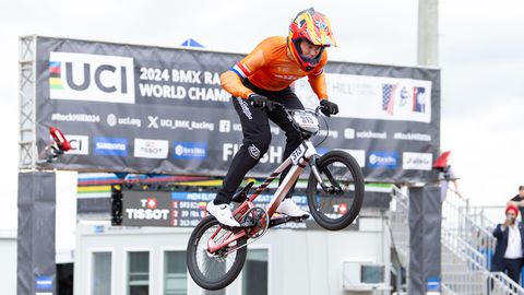 WK BMX | Zilver voor Niek Kimmann, Laura Smulders komt zwakke start niet te boven