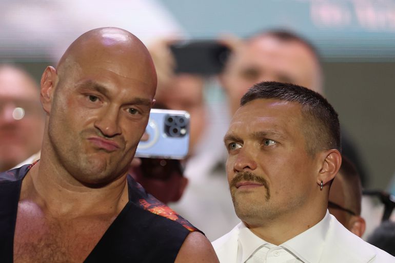 Tyson Fury tegen Oleksandr Usyk: zoveel geld krijgen de boksers voor Ring of Fire