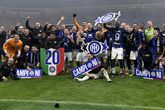 Inter viert het kampioenschap. Getty Images