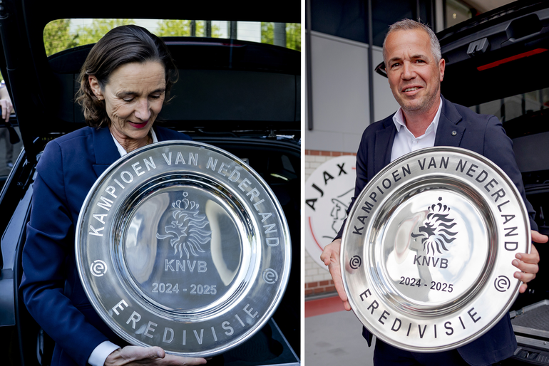 Zoveel geld kost de kampioensschaal van PSV óf Ajax, replica is nét wat anders