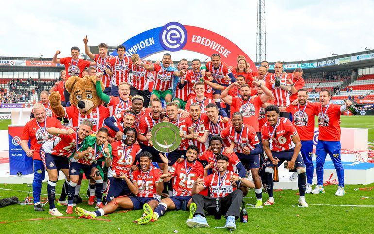 PSV is voor de tweede keer op rij kampioen: dit is de selectie van Peter Bosz op rapport