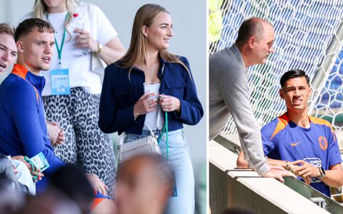 'M'n kleintje weer gezien': familiedag Oranje bracht Bart Verbruggen en Tijjani Reijnders 'quality-time'